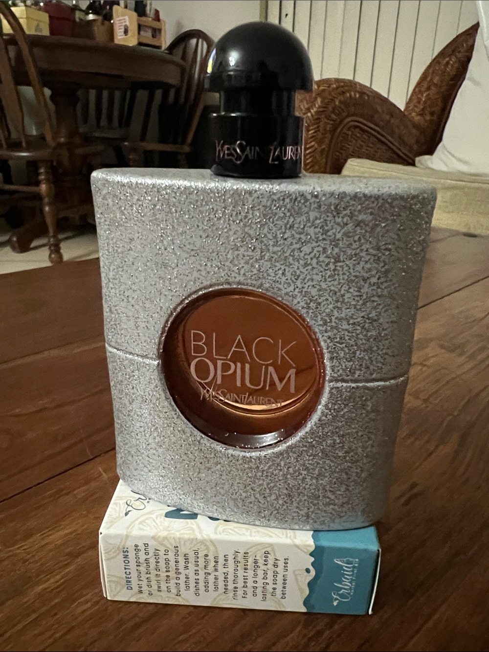 Yves Saint Laurent Black Opium SilverGlitter Bottle 3.0 oz